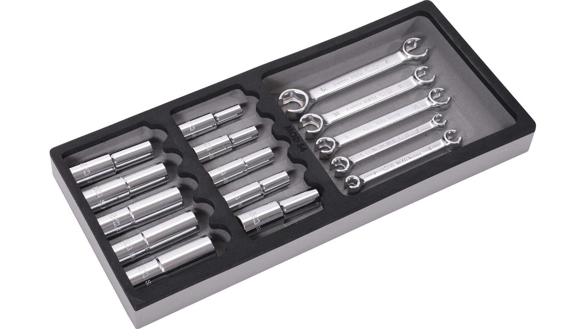 SAM 15-Piece 1/2 and 3/8 in Standard Socket Set