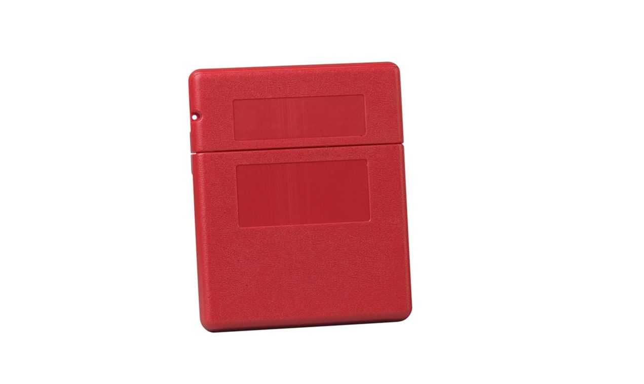 Justrite Red Polyethylene Safety Storage Cabinet, 318 mm x 260mm x 57 mm