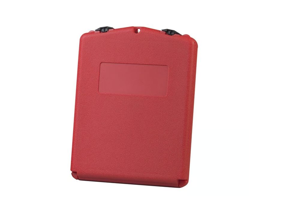 Justrite Red Polyethylene Safety Storage Cabinet, 368 mm x 279mm x 54 mm