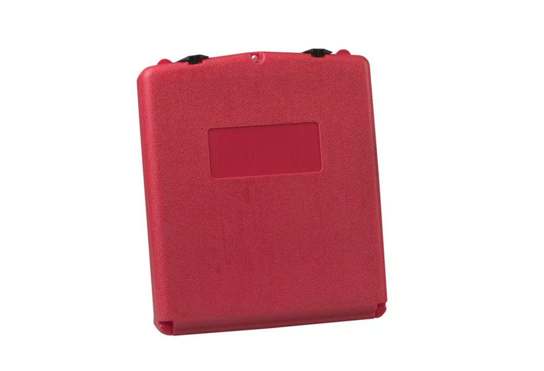 Justrite Red Polyethylene Safety Storage Cabinet, 400 mm x 333mm x 90 mm