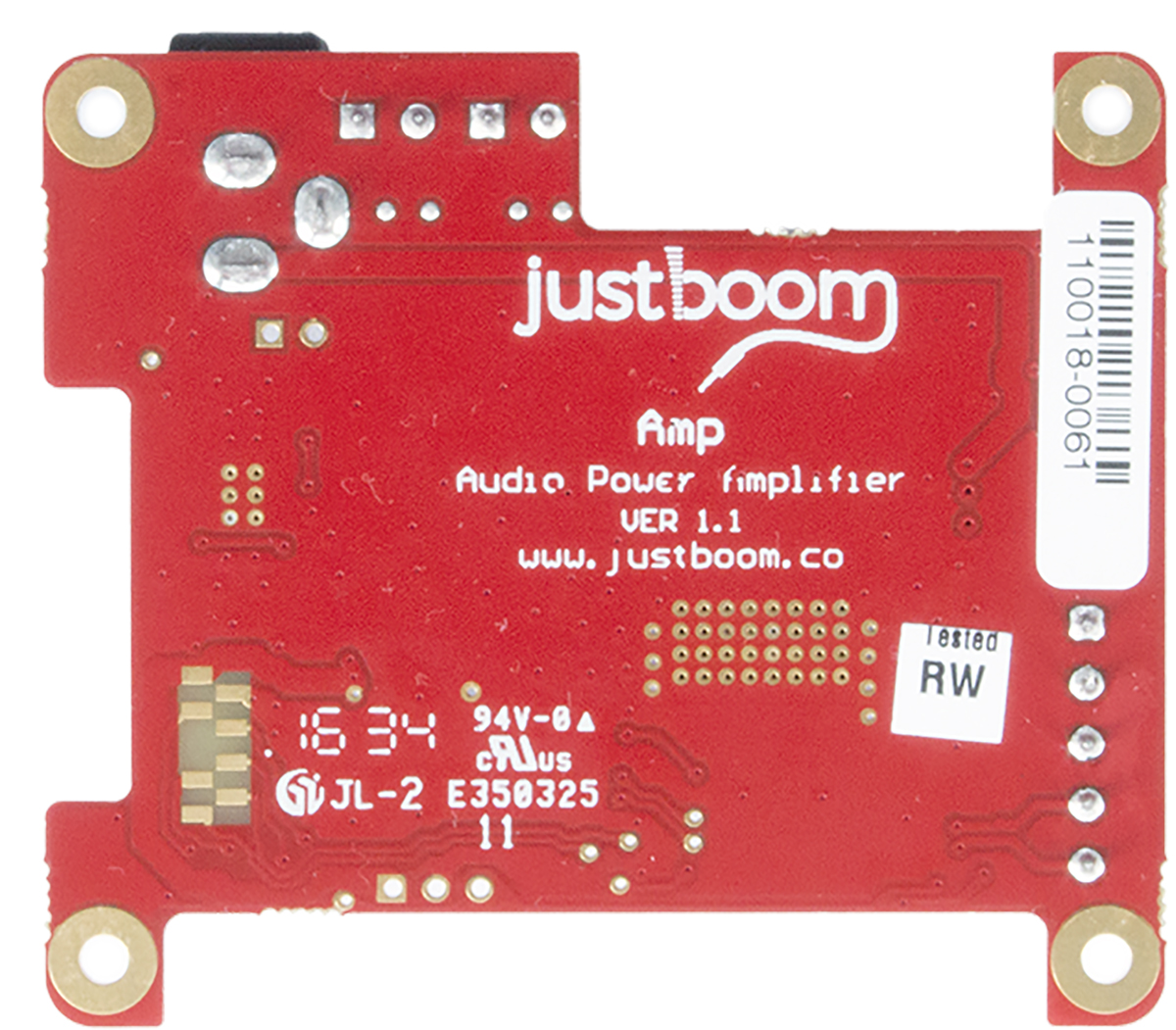 justboom-amp Pi Supply