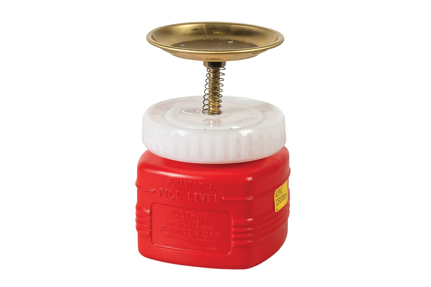 Justrite Steel Safety Can, 1L