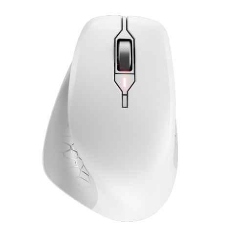 Cherry JW-8550-0 6 Button Wireless Ergonomic Optical Mouse White