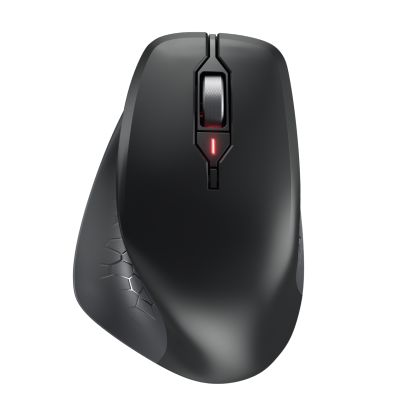 Cherry JW-8550-2 6 Button Wireless Ergonomic Optical Mouse Black