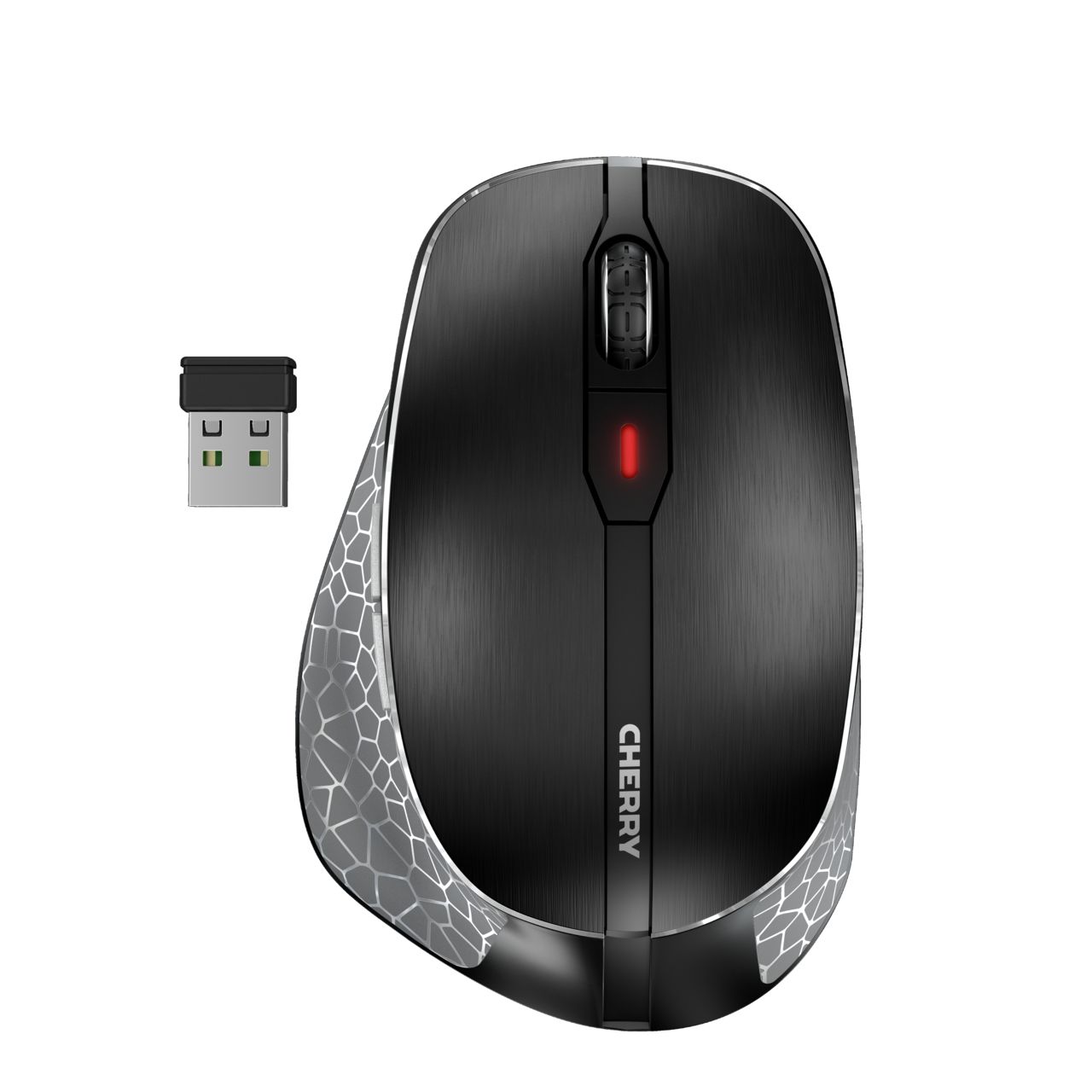 Cherry MW 8C 6 Button Wireless Standard Optical Mouse Black