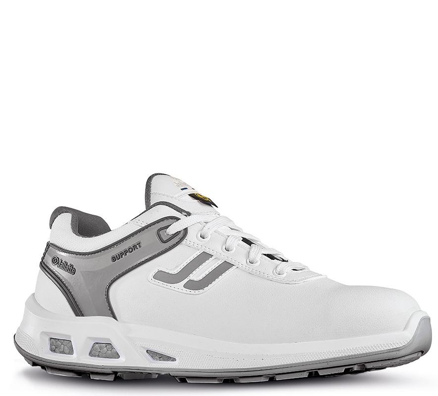 Jallatte JYJY251 Unisex Grey, White Non-Metallic Safety Shoes, UK 12, EU 47