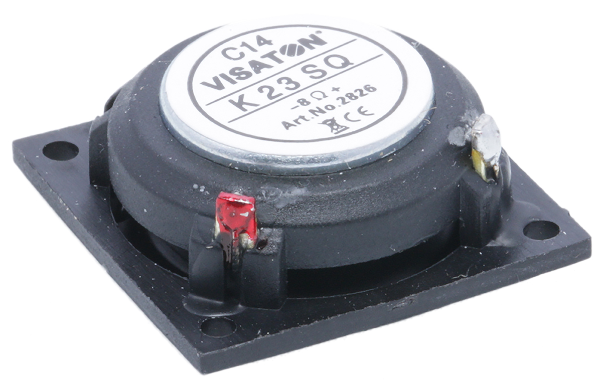 Visaton 22.5 mm dia, 0.5W, 8 Ω, 300 Hz 19 kHz