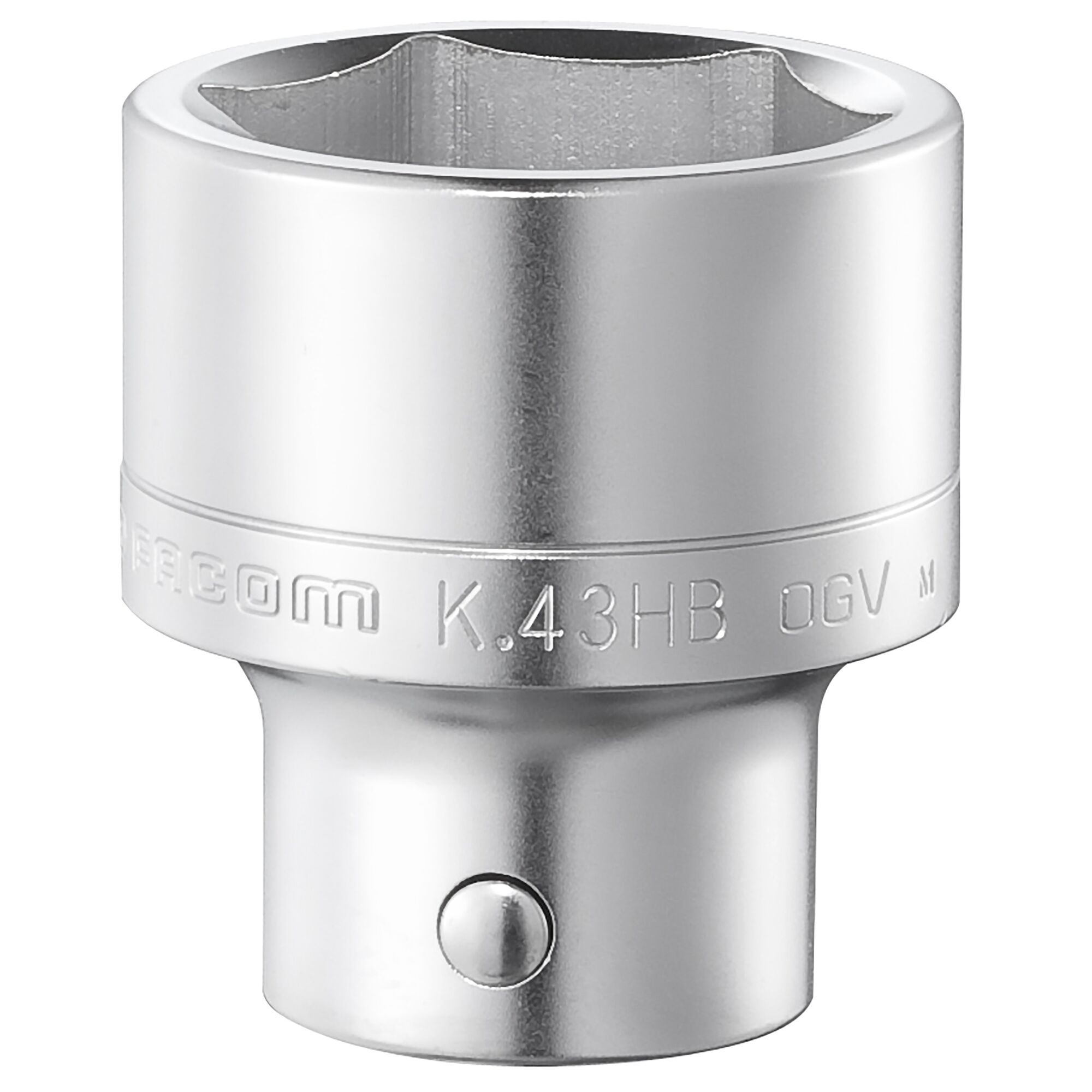 Facom 3/4 in Drive 36 mm 6 Point Square, 24mm Overall Length