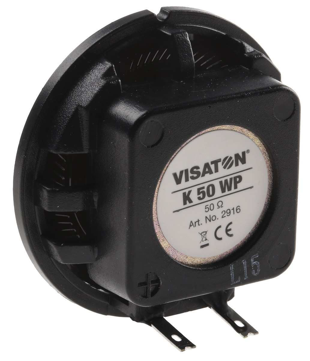 k-50-wp-50-ohm Visaton 50 mm dia, 2W Full Range, 50 Ω, 180 Hz 17 kHz