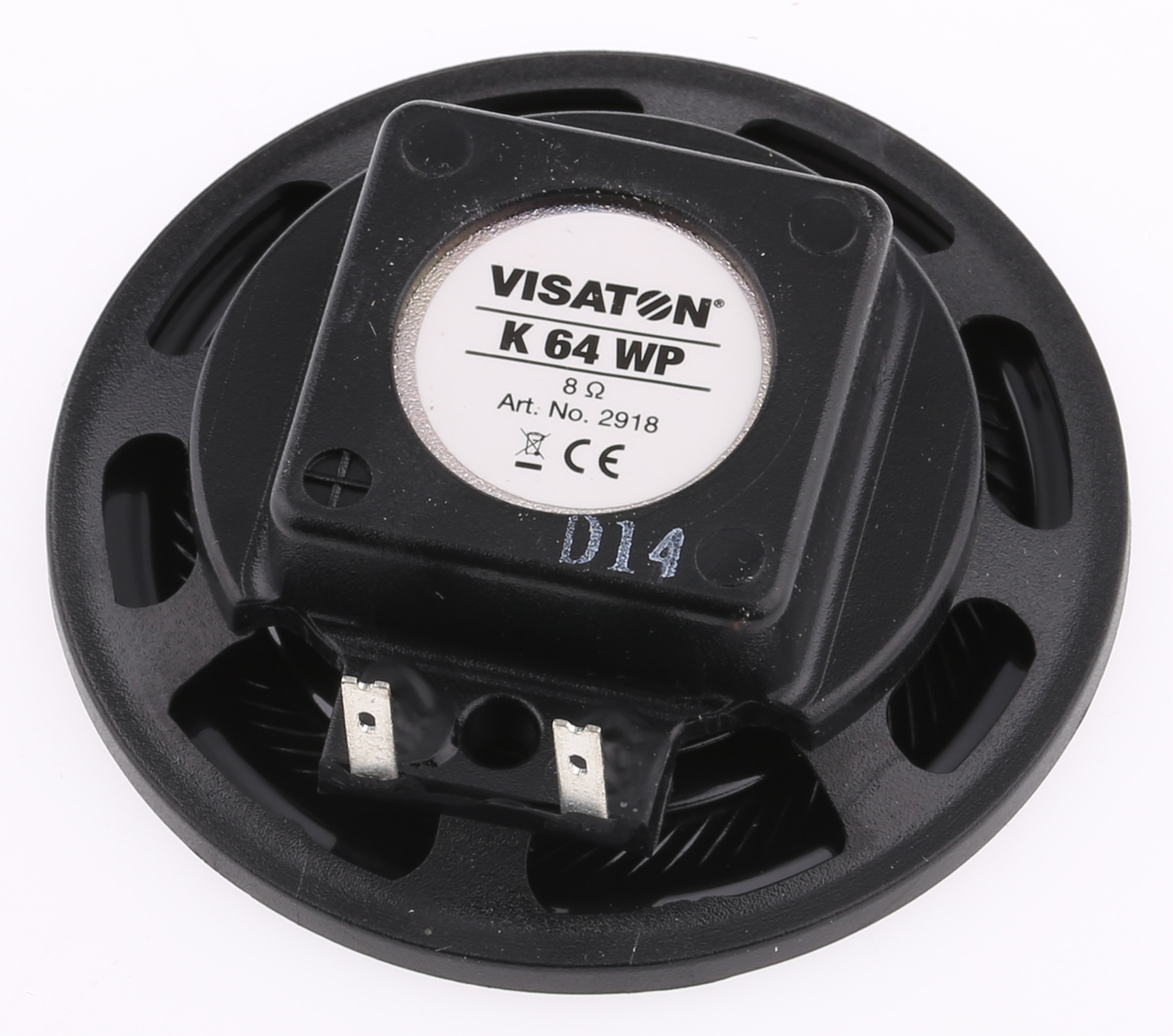 k-64-wp-8-ohm Visaton 64 mm dia, 2W Full Range, 8 Ω, 200 Hz 15 kHz