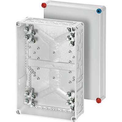 HENSEL K Series Grey Polycarbonate Junction Box, IP65, 4 Terminals, 170 mm, 300mm 450 mm