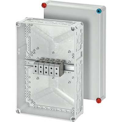 HENSEL K Series Grey Polycarbonate Junction Box, IP65, 5 Terminals, 170 mm, 300mm 450 mm