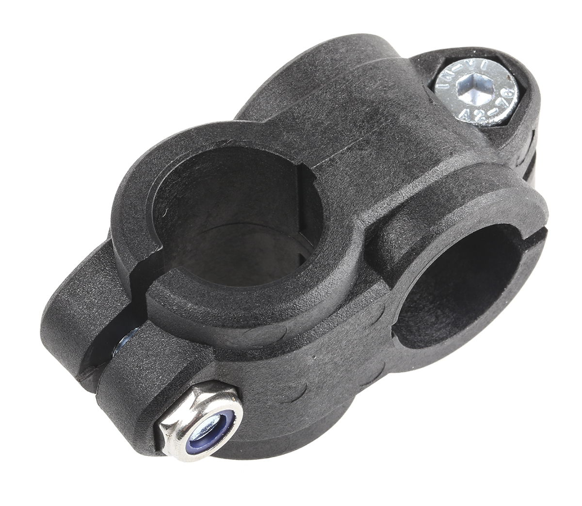 Rose+Krieger M6 Cross Clamp, Connecting Component, Strut Profile 12 to 18 mm, Round Tube Size 18 mm