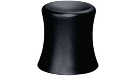 Elma Potentiometer Knob 18 mm, K1-SH-B60 6 mm, Black