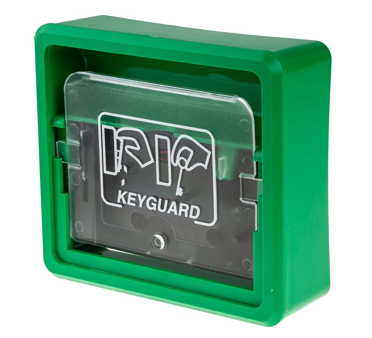 k1010g Hoyles K1000 Series Green Fire Alarm Call Point, Snatch-off Plastic Window Operated, Indoor, No, Battery-Powered