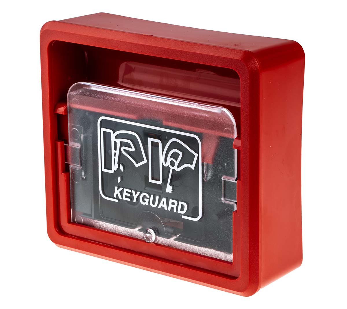 k1010r Hoyles K1000 Series Red Fire Alarm Call Point, Snatch-off Plastic Window Operated, Indoor, No, Battery-Powered