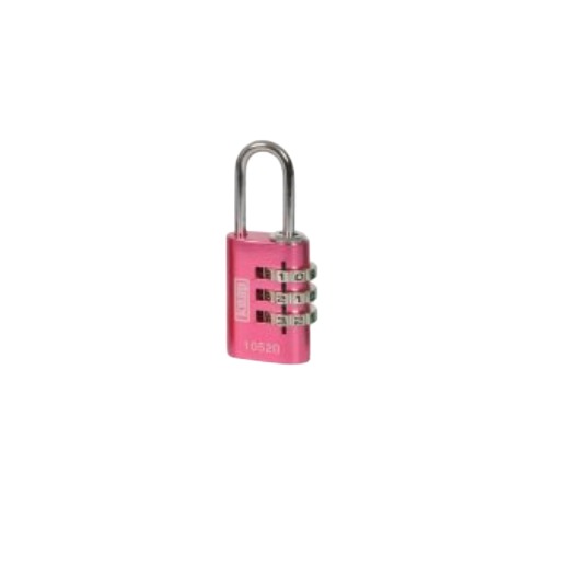 Kasp Combination Aluminium Body, Steel Padlock, 3 mm Shackle, 20mm Body