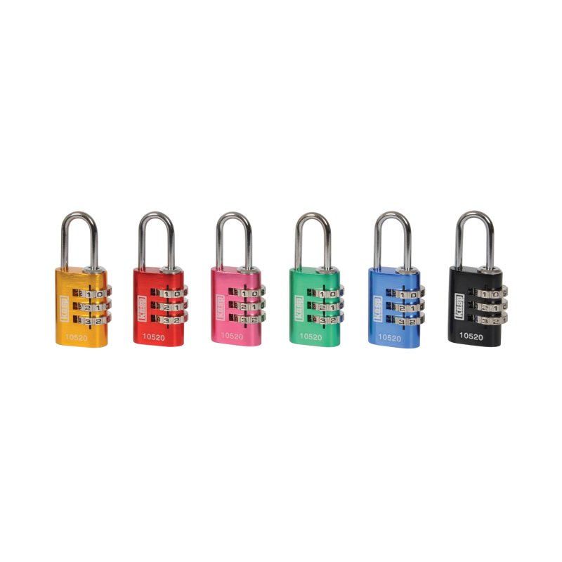Kasp Combination Padlock Aluminium Combination Padlock Weatherproof, 12 mm Shackle, 30 mm Body