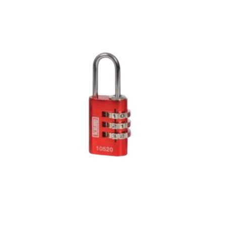 Kasp Combination Aluminium Body, Steel Padlock, 5 mm Shackle, 30mm Body
