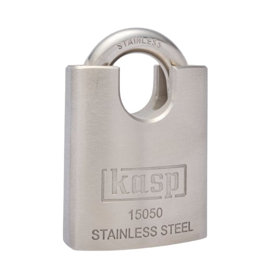 Kasp Padlock Stainless Steel Padlock Keyed Alike, 9 mm Shackle, 50mm Body
