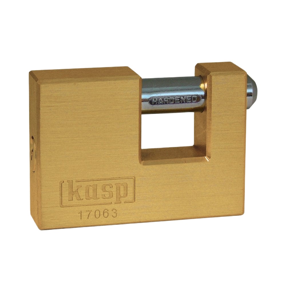Kasp Padlock Brass Padlock, 12 mm Shackle, 90mm Body