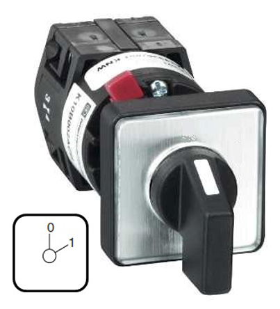 Schneider Electric 2 Position 45 °, Black Handle Actuator 12 A