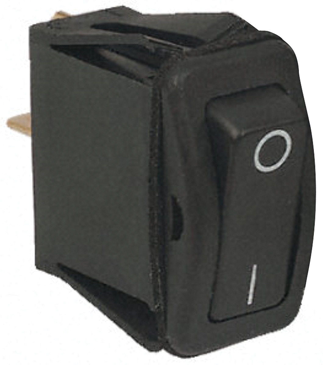 Otto Illuminated SPST, Latching On-None-On Rocker Switch Panel