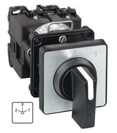 Schneider Electric 2 Position 45 °, Black Handle Actuator 12 A
