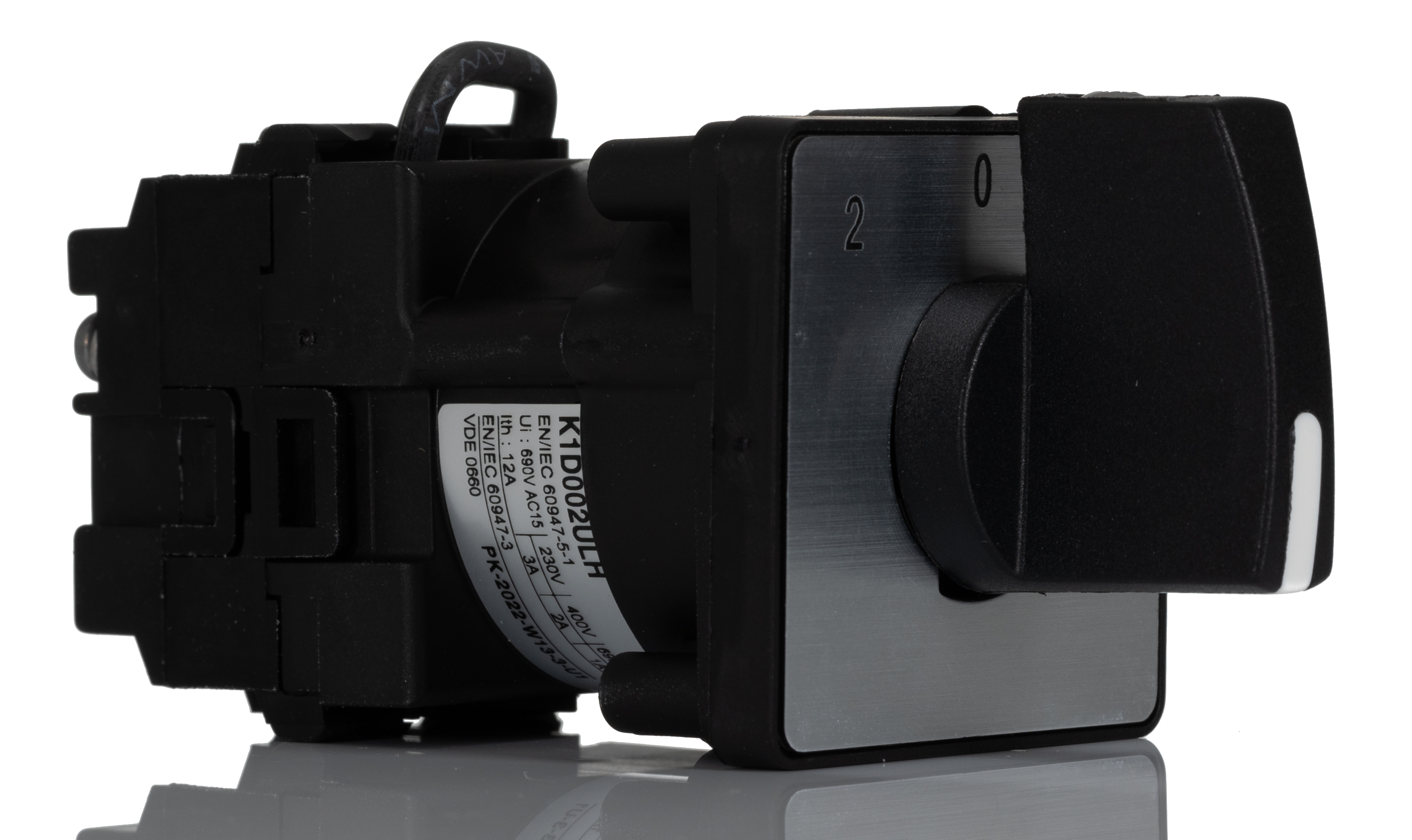 Schneider Electric 3 Position 45 °, Black Handle Actuator 12 A
