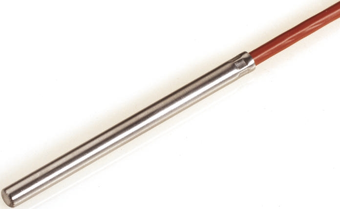 Electrotherm 316Ti Stainless Steel NTC Thermistor, -50 °C Min, 70 °C Max, 4.5 mm Probe