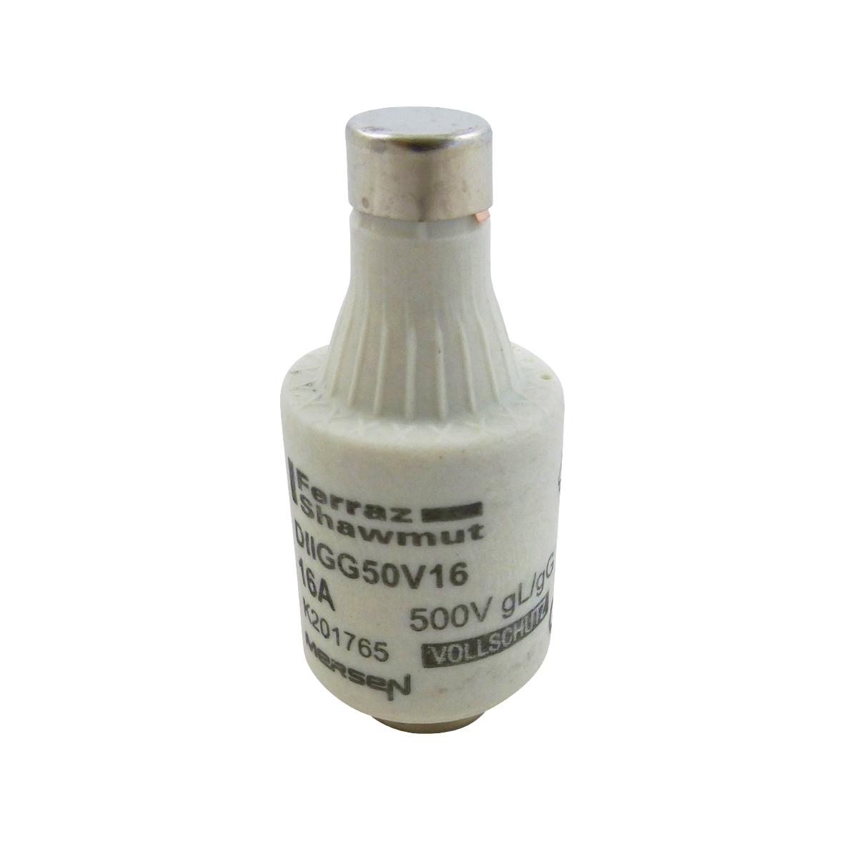 Mersen 16A D2 Diazed Fuse, E27 Thread Size, 500V