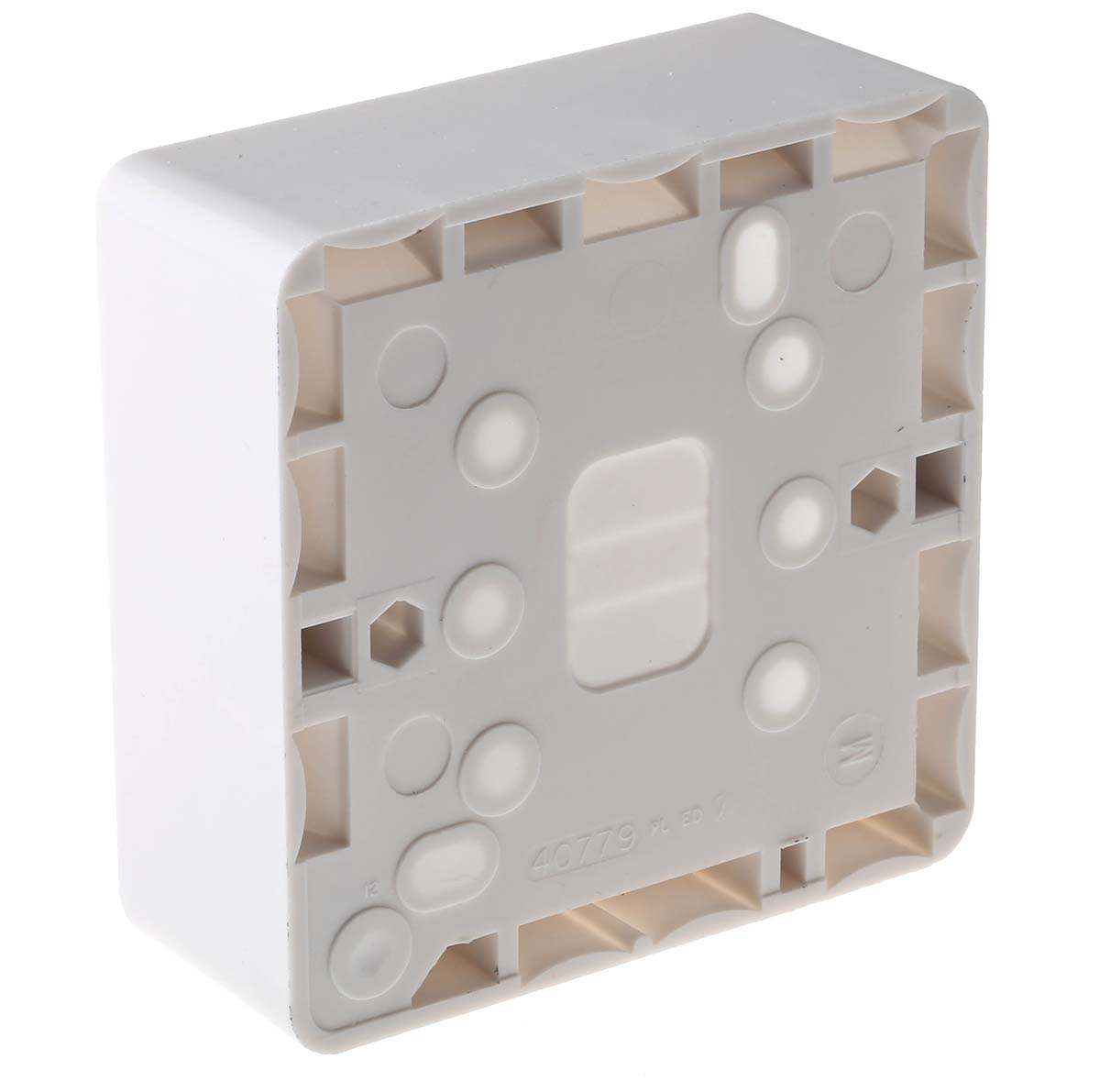 k2140-whi MK Electric Logic Plus White Gloss Metal, Urea Moulded, High Grade Thermoset, Plastic Back Box, BS, IP20, Surface, Flush