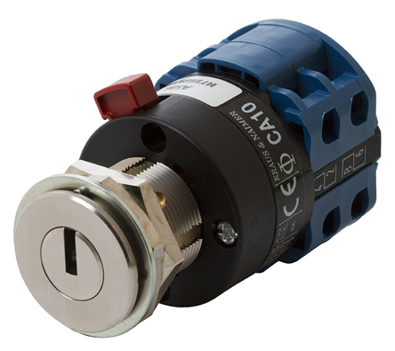 Kaba Key Switch, DPCO, 20A 2-Way Common-Key