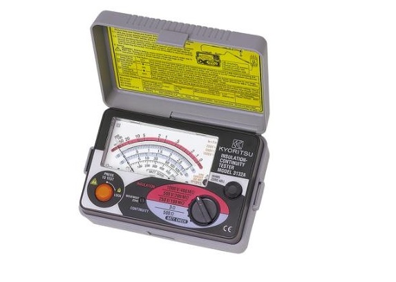 Kyoritsu K3132A Insulation Resistance Tester, 250 V Min, 1000 V Max