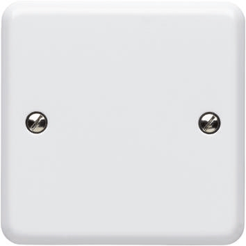 MK Electric White 1 Gang Blanking Plate