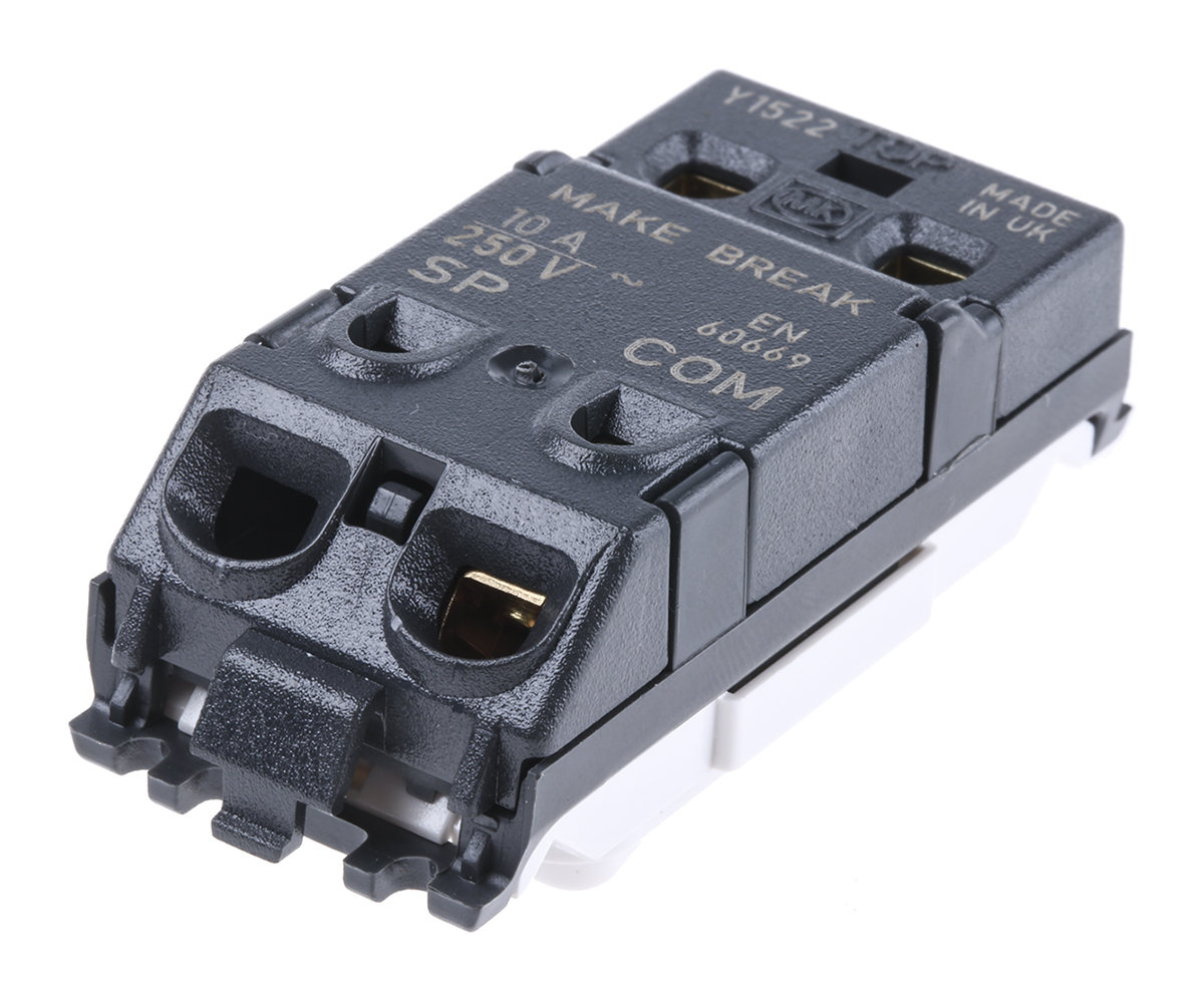 k4885p-whi MK Electric 2 Way White 10A Logic Plus Series