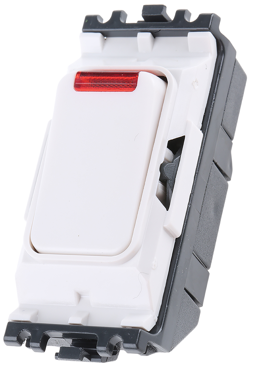 MK Electric 1 Way White 20A Grid Plus Series