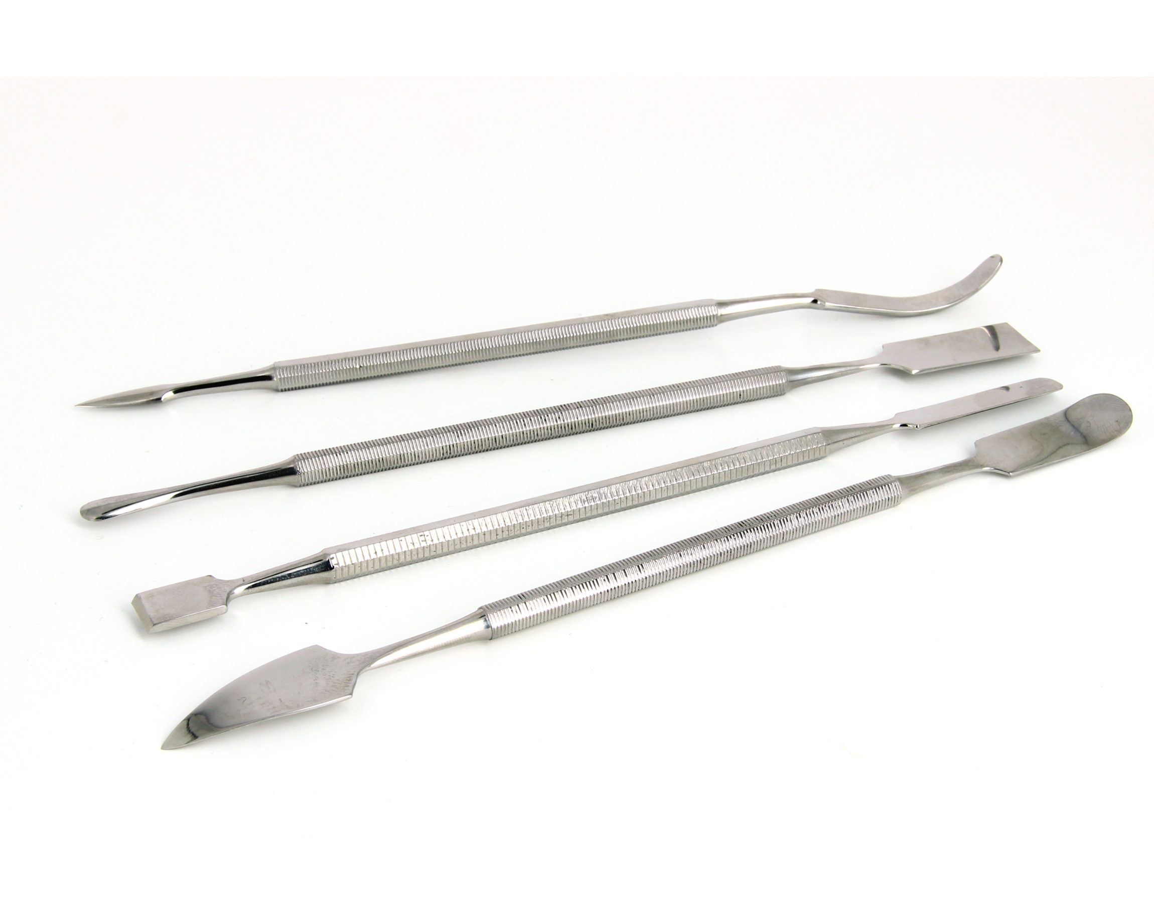 ideal-tek Stainless Steel Spatula Pick Up Tool, 190 mm Stainless Steel Handle Stainless Steel