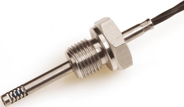 Electrotherm PT100 RTD Sensor 4.5 mm Dia, 100 mm Long, F0.3 200 °C Max