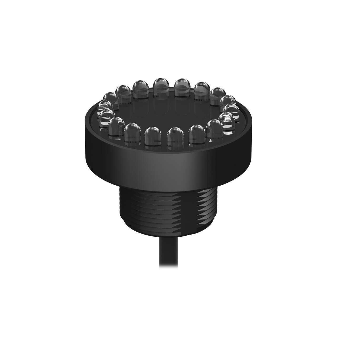 Banner Green LED Indicator Lamp, 15V, 30 V, M30 x 1.5 Base, 50 mm Diameter