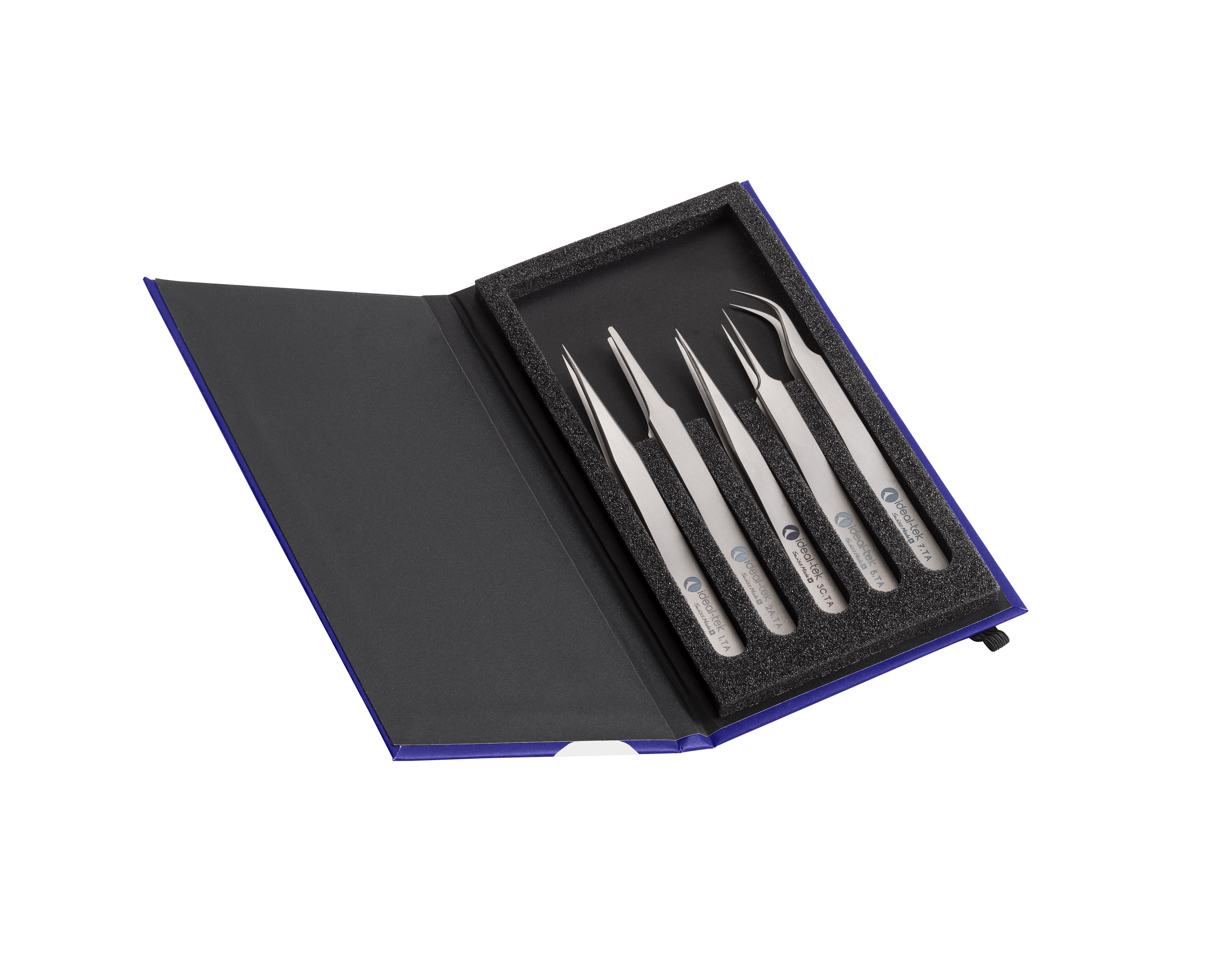 ideal-tek 180 mm Titanium Tweezer Set