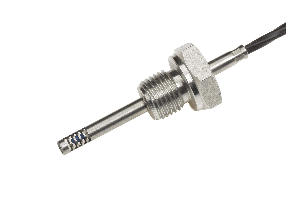 Electrotherm PT100 RTD Sensor 4.5 mm Dia, 120 mm Long, 4 Wire, F0.3 200 °C Max