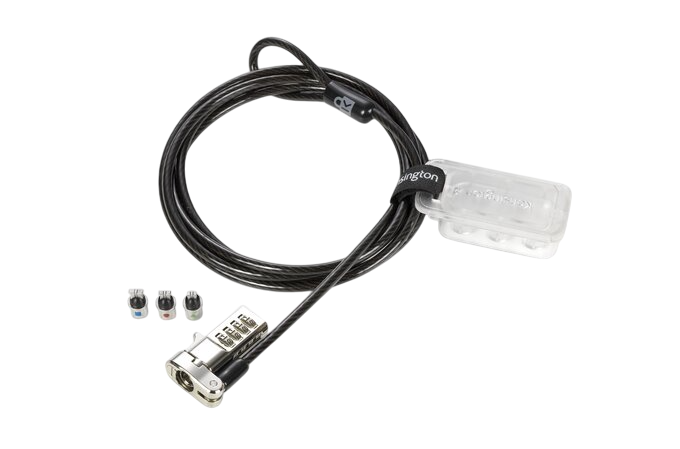 Kensington Laptop Lock Cable Lock Cable Lock for use with Standard Security Slots