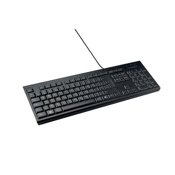 Kensington K63727UK Wired USB (Type A) Standard Keyboard, QWERTY, Black