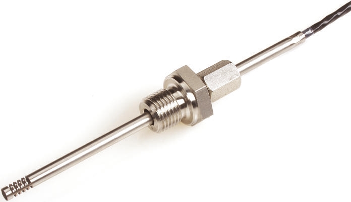 Electrotherm PT100 RTD Sensor 4.5 mm Dia, 120 mm Long, F0.3 200 °C Max