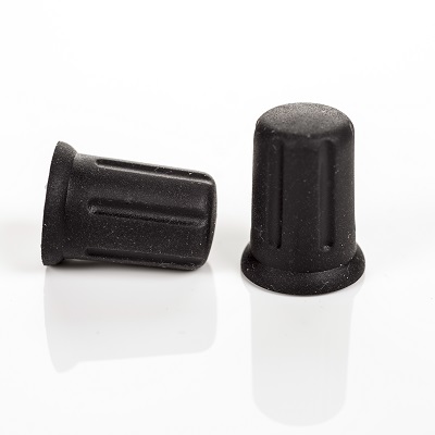 Sifam 12.5 mm Knob Diameter Black Potentiometer Knob for 6 mm Shaft D Shaped, K70105