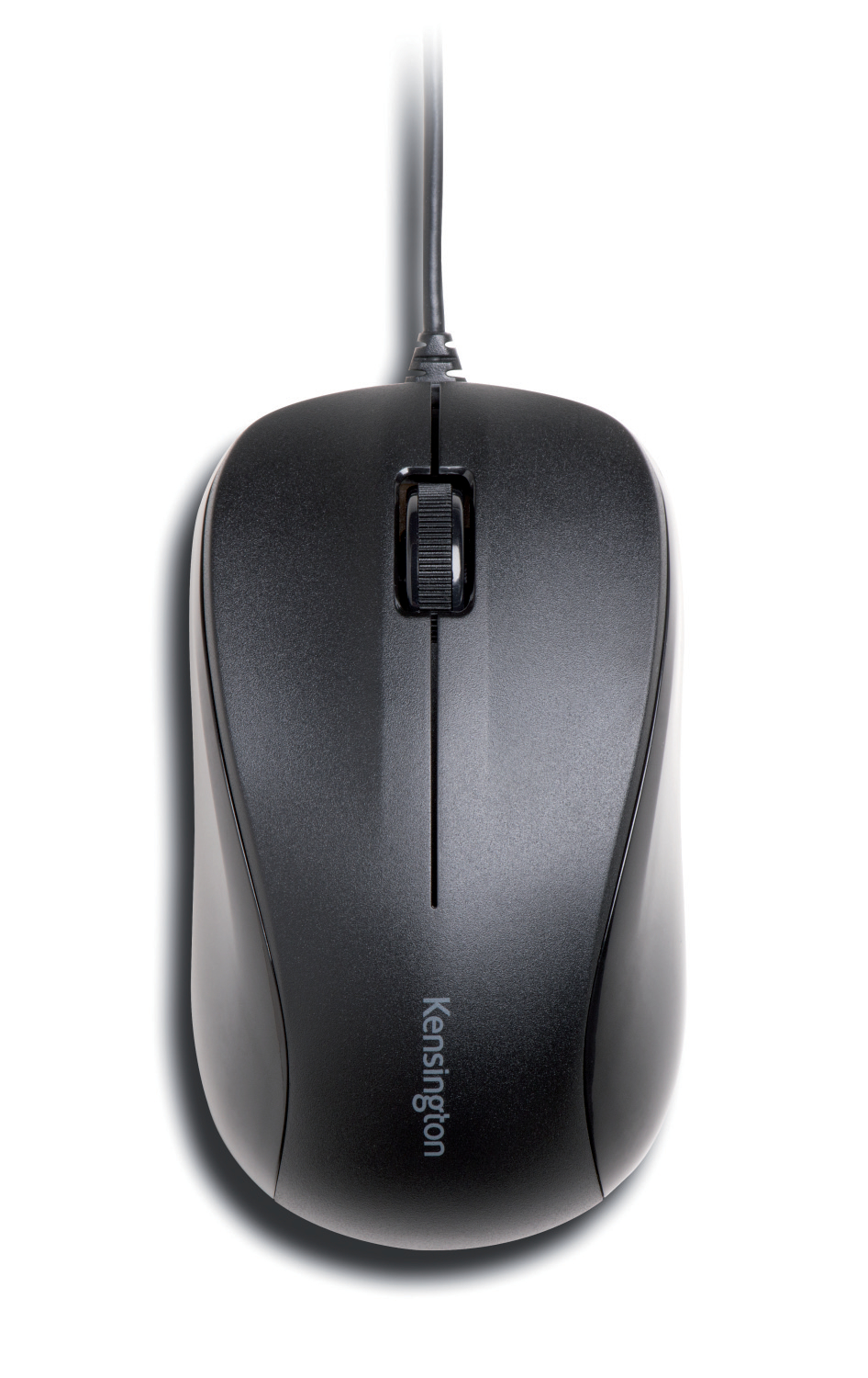 Kensington K72110EU 3 Button Wired Symmetrical Optical Mouse Black