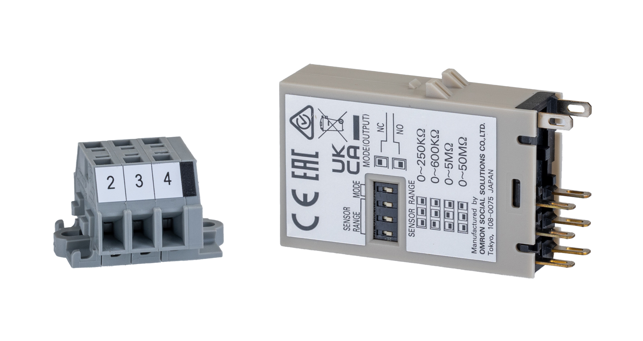 k7l-at50 Omron K7L Series Liquid Leak Sensor -, Rack 2 Voltage Input 24V-Rated PNP/NPN
