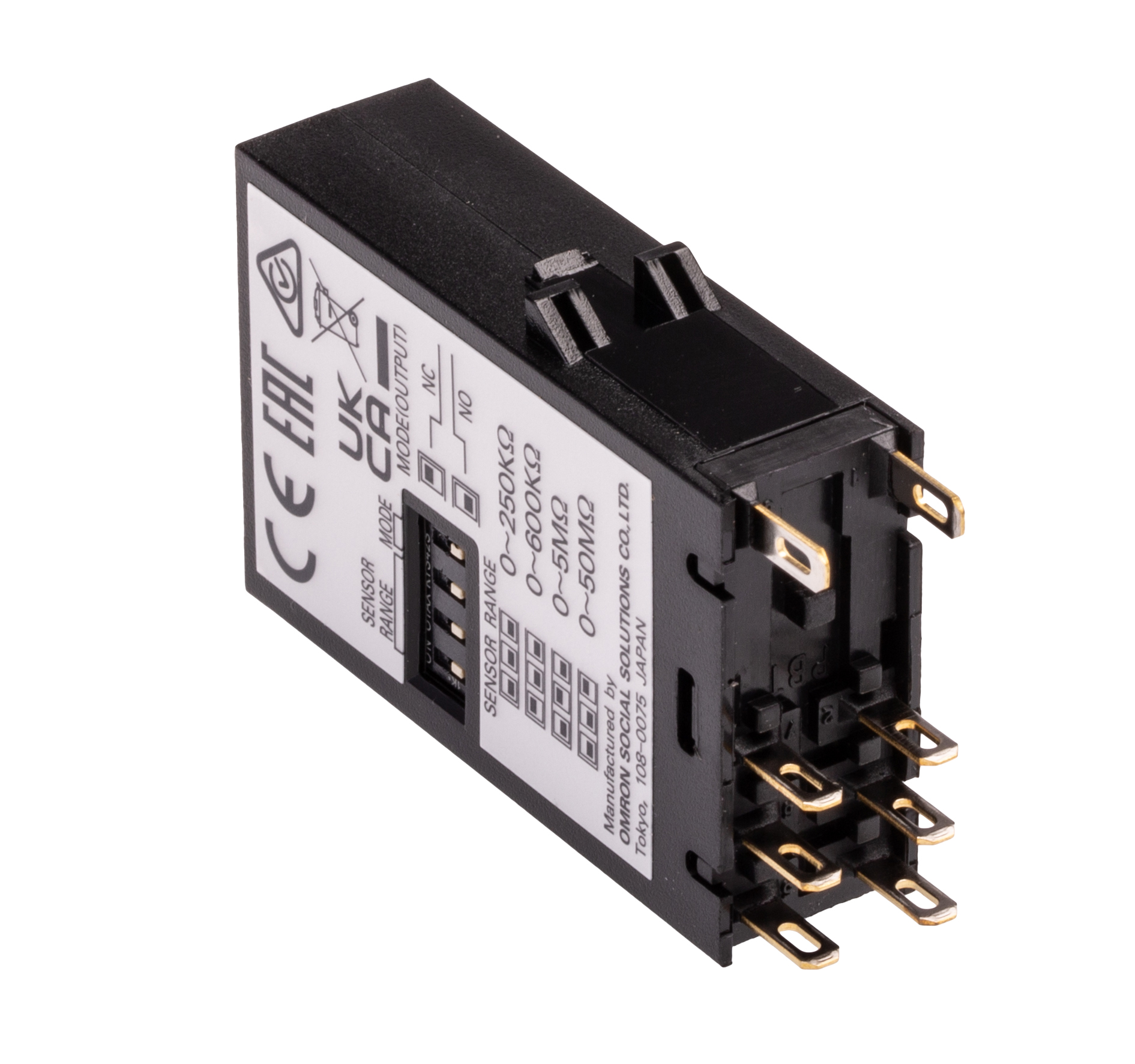 k7l-at50b Omron K7L Series Liquid Leak Sensor -, DIN Rail 1 Voltage Input 24V dc-Rated PNP/NPN