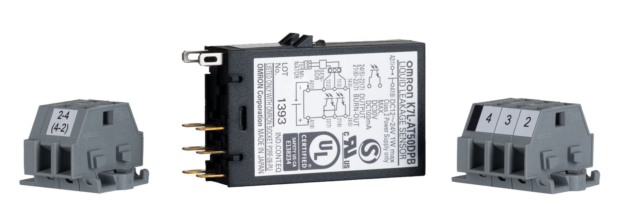 k7l-at50dpb Omron K7L Series Liquid Leak Sensor - 1 Voltage Input 24V dc-Rated PNP